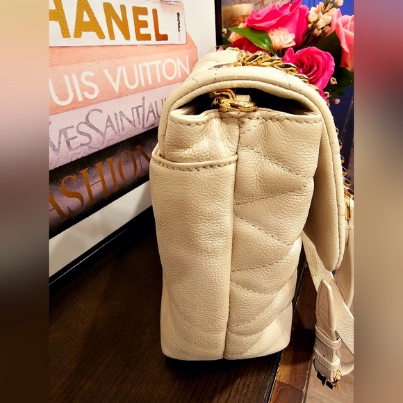 Rebecca Minkoff Edie Medium Diamond quilted Leather convertible shoulder bag. - Picture 4 of 10